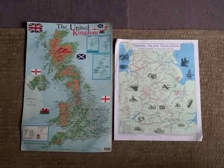 Photo of free Two wall maps (West Hill TN34) #1