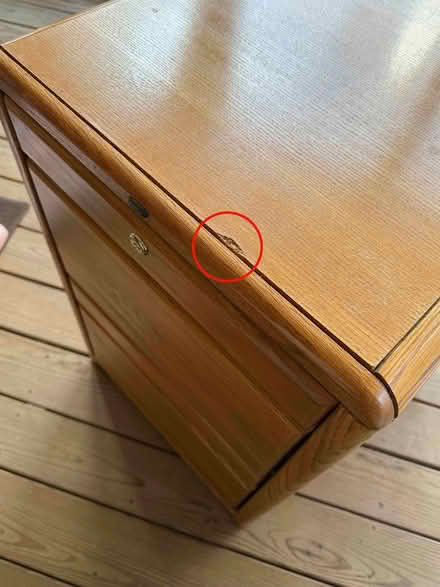 Photo of free 2 drawer legal file cabinet (near Cabin John Village) #2