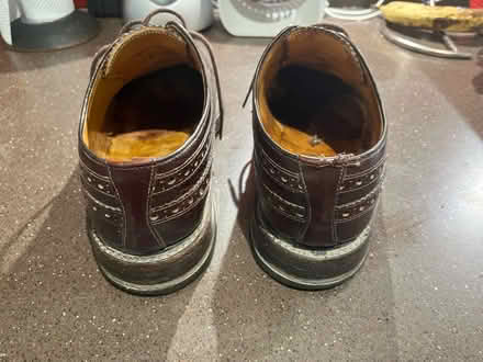 Photo of free Size 7 men’s Loake Royal Brogue shoes - ox-blood / burgundy colour (Brighouse HD6) #4