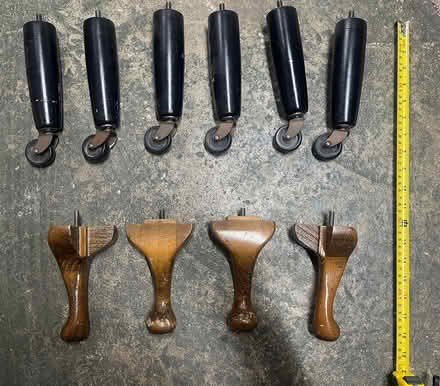 Photo of free Furniture legs (Boston, PE21) #1