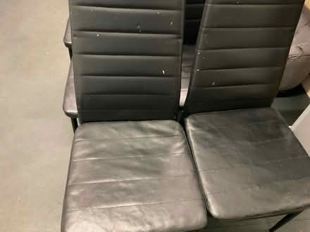 Photo of free Metal dining room chairs (E7) #1