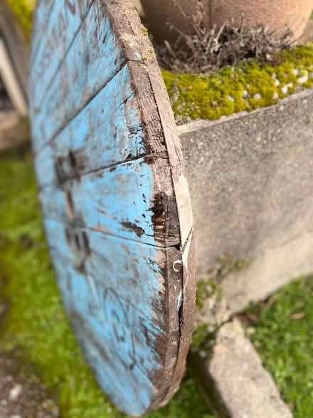 Photo of free Killer Blue Industrial Spool Top (West Queen Anne) #3