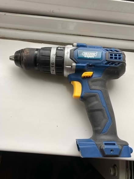 Photo of free Battery drill without battery (Oakwood N14) #3