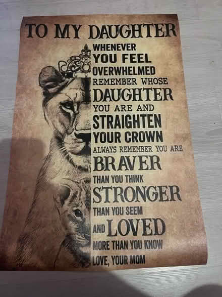 Photo of free Brand new poster (Southborough BR2) #1