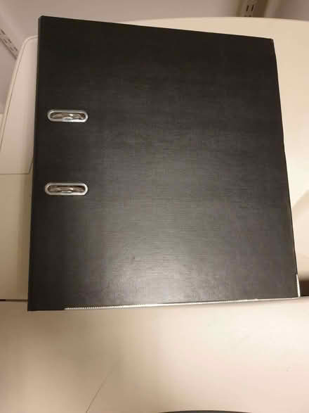 Photo of free Black lever arch files (Horspath OX33) #2