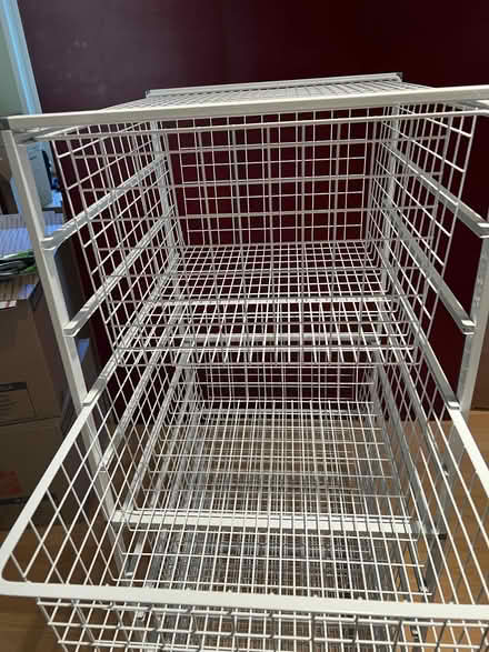 Photo of free Closet drawer unit - wire (Midtown Palo Alto) #2