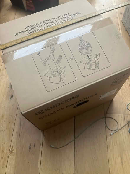 Photo of free Strong cardboard box (Prittlewell SS2) #1
