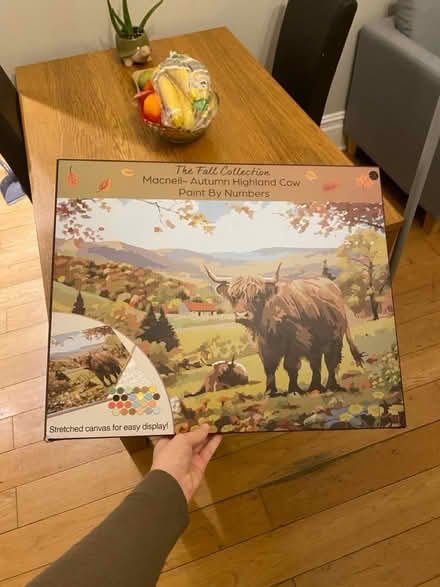 Photo of free cows paint by numbers (SW193TA) #2