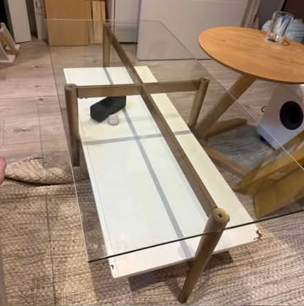 Photo of free glass-topped table (islington N1) #1