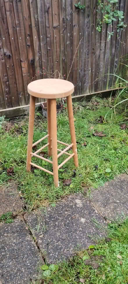 Photo of free Wooden Stool in good condition (Ravensbourne BR1) #2
