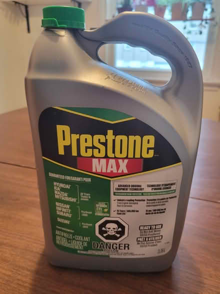 Photo of free Car wax and coolant (Manor park) #1
