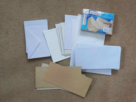 Photo of free Misc envelopes (St Andrews KY16) #1