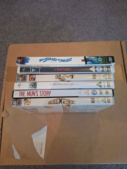 Photo of free 6 DVDs (Prestbury GL52) #1