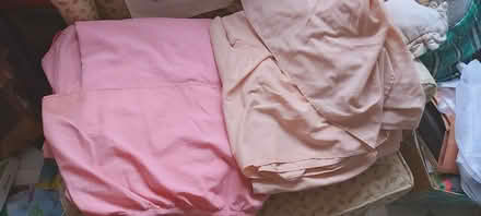 Photo of free Two double sheets with valencesnce (Ramsden Heath CM11) #1