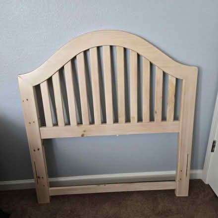 Photo of free Wooden Twin Headboard (Harbor Bay near fire station) #1