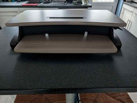 Photo of free Ergotron WorkFit-Z Mini Sit-Stand Desktop workstation (Kempshott RG22) #2