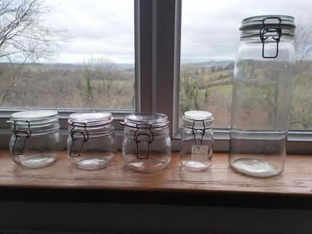 Photo of free Glass Storage Jars (Odd Down, Bath) #1