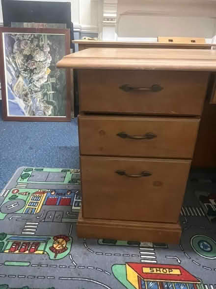 Photo of free Wooden Desk (Norham Manor OX2) #2