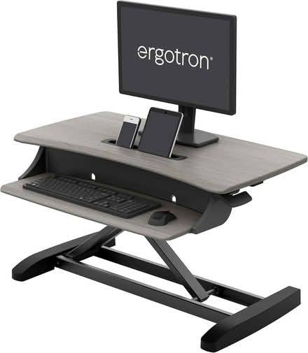 Photo of free Ergotron WorkFit-Z Mini Sit-Stand Desktop workstation (Kempshott RG22) #1