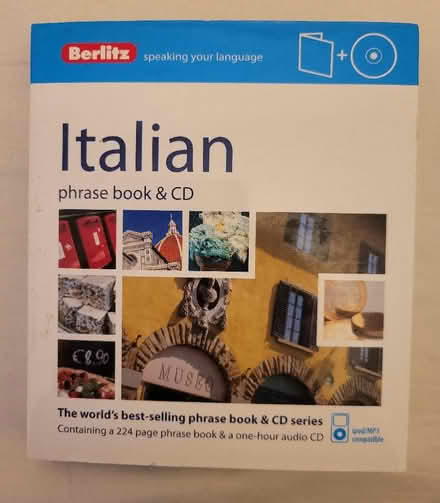 Photo of free Italian phrase book and CD (Caversham RG4) #1