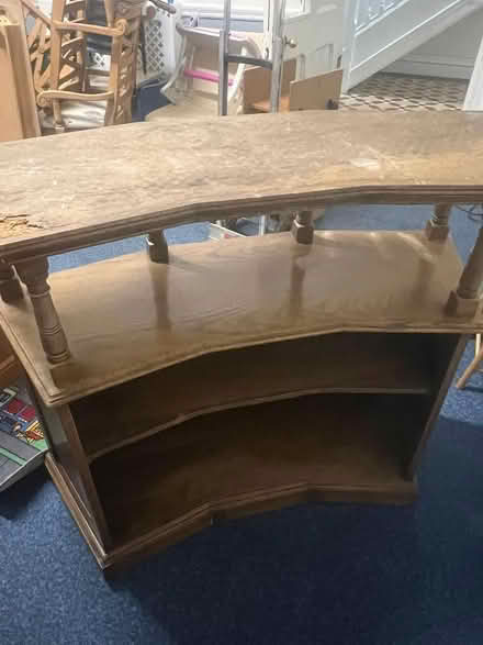 Photo of free Wooden Bar/Counter (Norham Manor OX2) #1