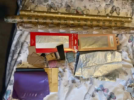Photo of free Wrapping paper, etc (Witton Gilbert DH7) #1