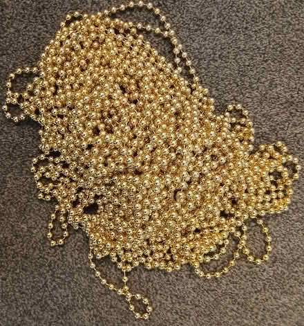 Photo of free Gold Colour Bead Rope (Tyseley B11) #1