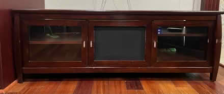Photo of free Tv stand / entertainment center (Sunnyvale - Ponderosa Park) #1
