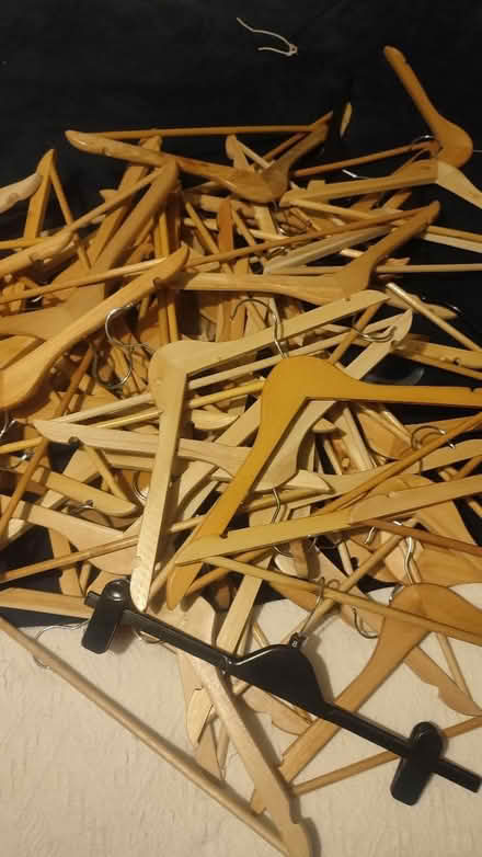 Photo of free Wooden hangers (Horsham RH13) #1