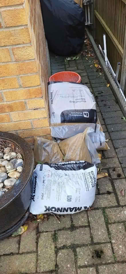 Photo of free 5 x 25kg bags sand and 1 x 25kg bag cement (Epping CM16) #1