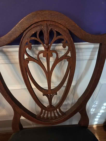 Photo of free 2 1930s dining room chairs (Off Walnut St near REI) #2