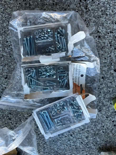 Photo of free Misc nails, screws, hardware (Harbor Bay) #1