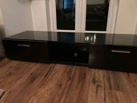 Photo of free Black tv unit (Sankey Bridges WA5) #1