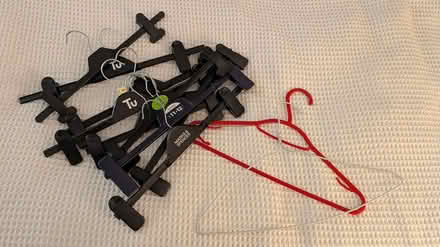 Photo of free 9 Trouser/ Skirt Hangers + 2 Top (Horsham) #1