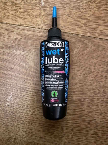 Photo of free Muc-off Cycling Wet Chain Lube 120ml (about 3/4 full) (Brixton SW9) #1