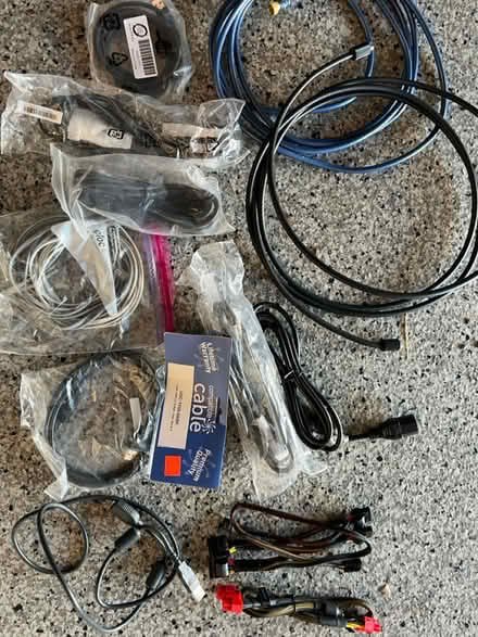 Photo of free Misc electronic cords, cables (Harbor Bay) #1