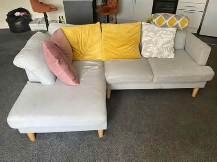 Photo of free L shaped sofa from habitat (Hyde) #1