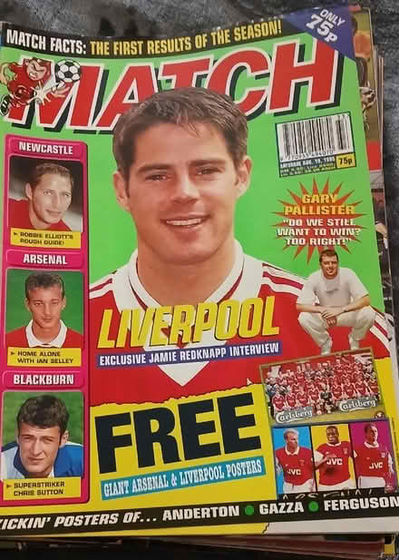 Photo of free 27 copies of Shoot & Match football comics mid-1990s (South Croydon CR2) #1