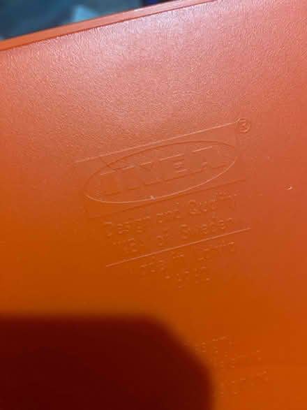 Photo of free kids chair red colour (AB21) #2