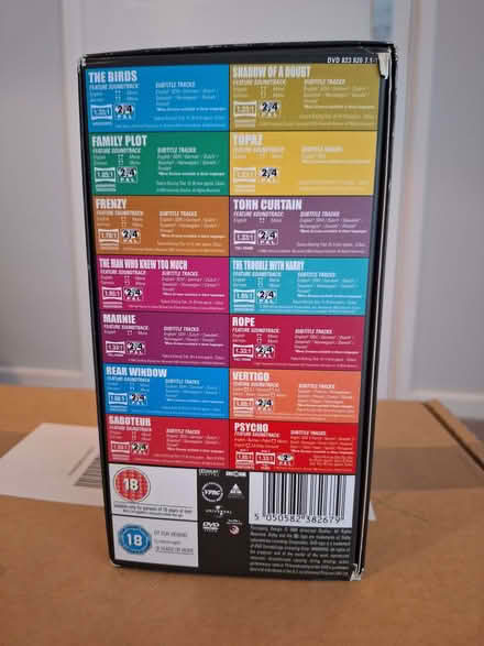 Photo of free Alfred Hitchcock Movies Box Set (Prestbury GL52) #2