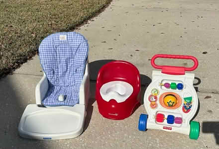 Photo of free 3 clean baby items, pac n play (NW Gainesville, Fl.) #1