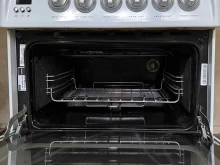Photo of free Hotpoint double oven cooker, 49.5cm (South Harting) #3