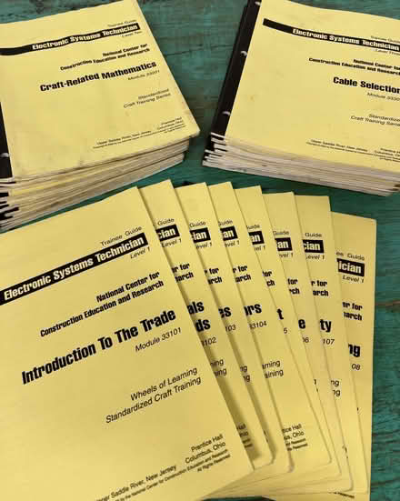 Photo of free Electronic Sys Tech Training Guides (Foster & California Ave) #1