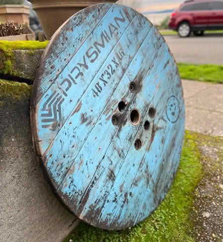 Photo of free Killer Blue Industrial Spool Top (West Queen Anne) #2