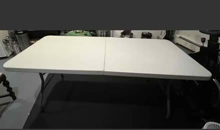 Photo of free 6’ folding table (Somerville, Spring Hill) #2