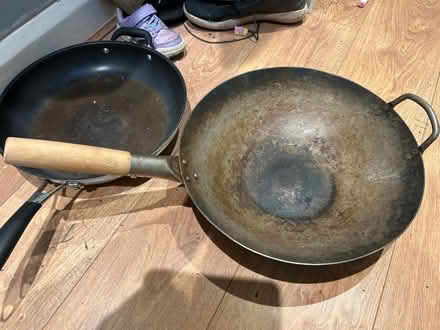 Photo of free Wok and frying pan (OX1 henwood) #1