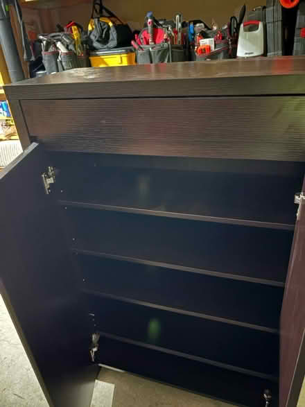 Photo of free Shoe storage cabinet (Aldie) #3