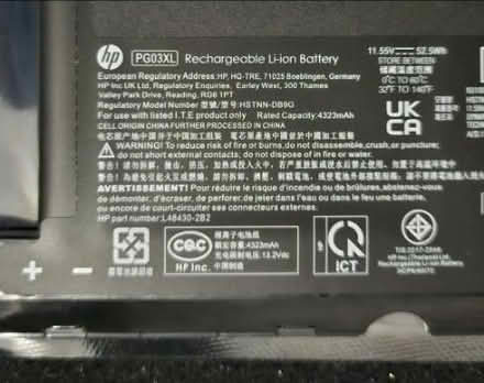 Photo of free Laptop battery HP (Birmingham B15) #2