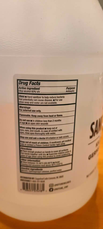 Photo of free Hand Sanitizer (West Denver) #3