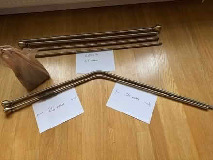Photo of free Curtain Rods (Oxshott KT22) #1